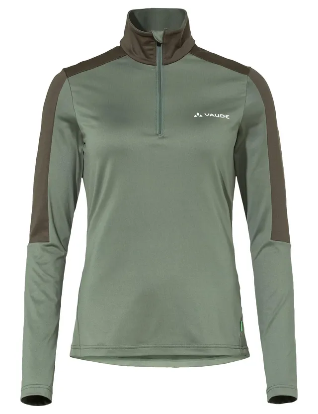 vaude-women-s-livigno-halfzip-ii-t-shirt-tecnica-donna image 1