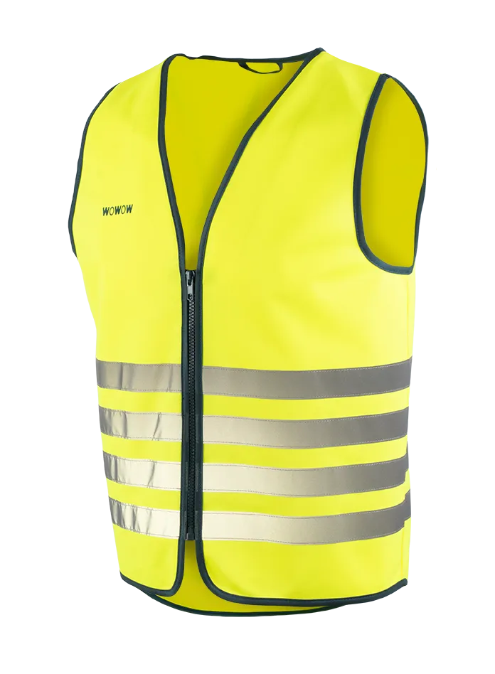 wowow-big-fun-giacca-gialla-fluo-e-riflettente image 1