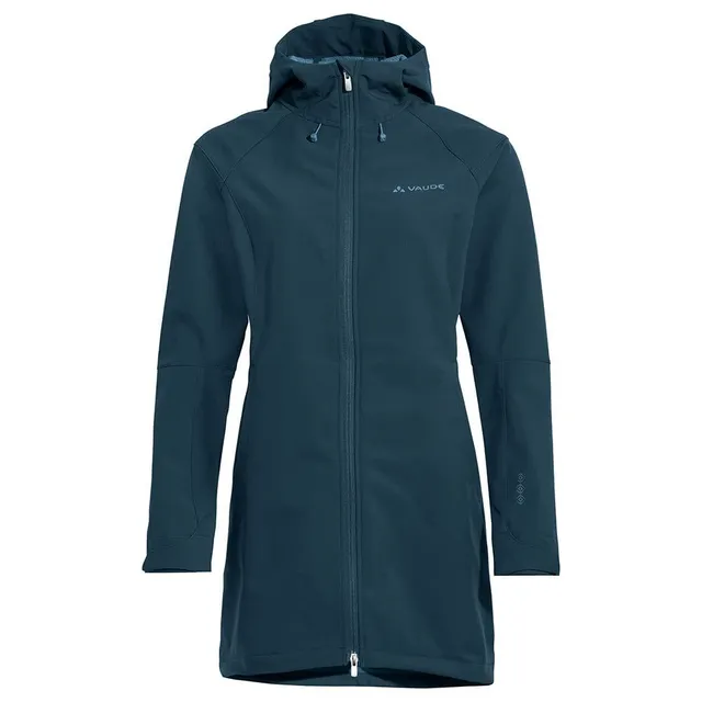 vaude-skomer-softshell-giacca-donna-cappotto-softshell-con-cappuccio-regolabile image 1