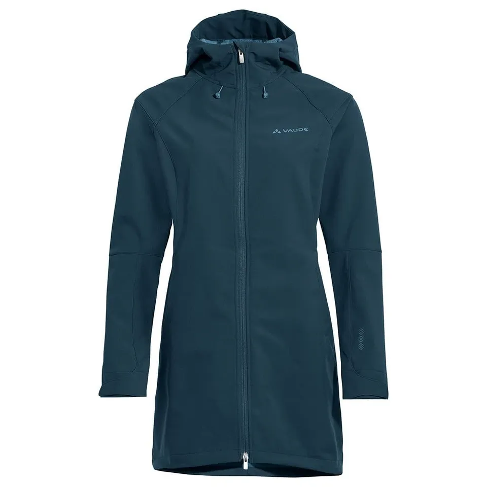 vaude-skomer-softshell-giacca-donna-cappotto-softshell-con-cappuccio-regolabile image 1