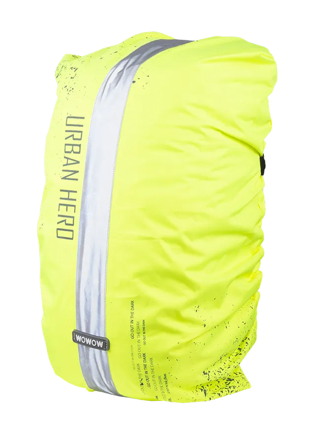 wowow-bag-cover-urban-hero-yellow-coprizaino-fluorescente-per-zaino-30-35l image 1