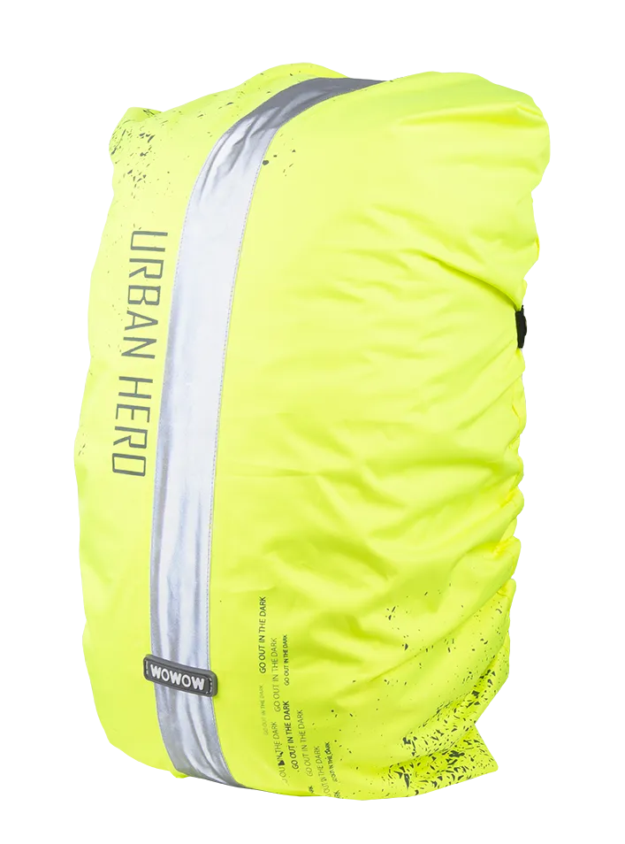 wowow-bag-cover-urban-hero-yellow-coprizaino-fluorescente-per-zaino-30-35l image 1