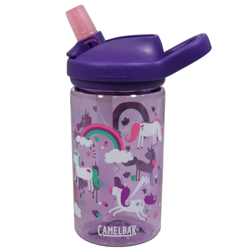 camelbak-eddy-plus-kids-borraccia-per-bambini-400-ml-unicorno-arcobaleno-lilla image 1