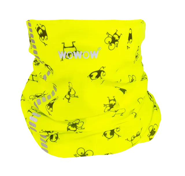 wowow-goyo-scaldacollo-giallo-fluo-riflettente-per-bambini image 1
