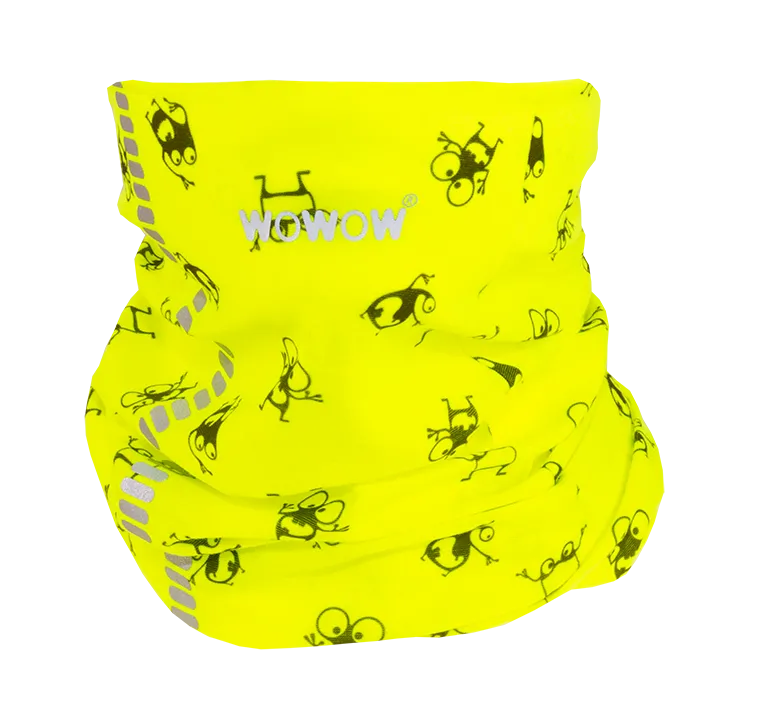 wowow-goyo-scaldacollo-giallo-fluo-riflettente-per-bambini image 1
