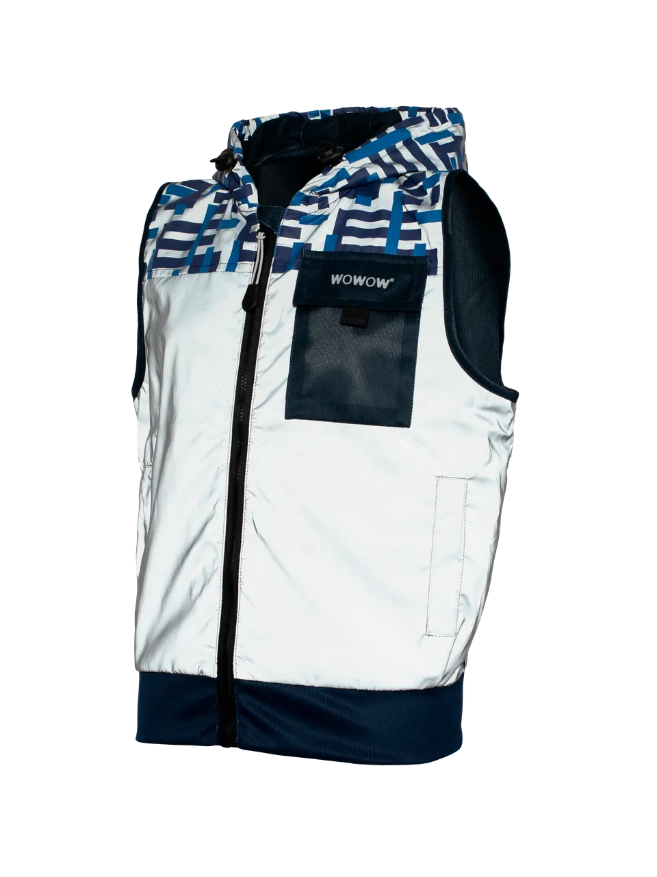 wowow-yoho-giacca-blu-full-reflective-bambino image 1