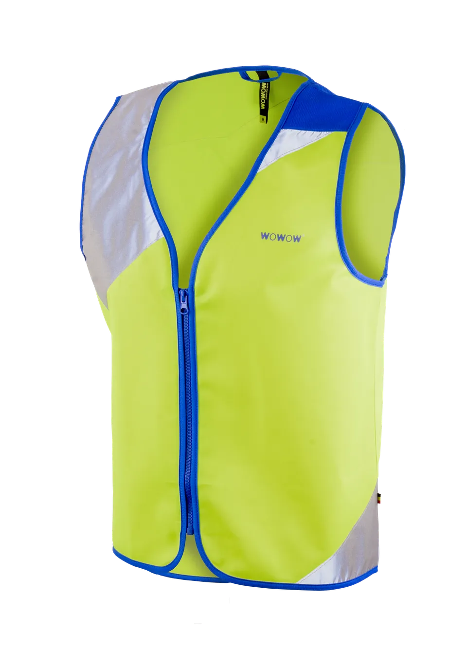 giacca-urbana-wowow-breezie-jacket-gialla-fluorescente-riflettente image 1