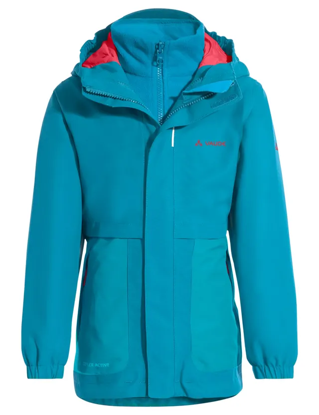 vaude-kids-campfire-3-in-1-giacca-bambina image 1