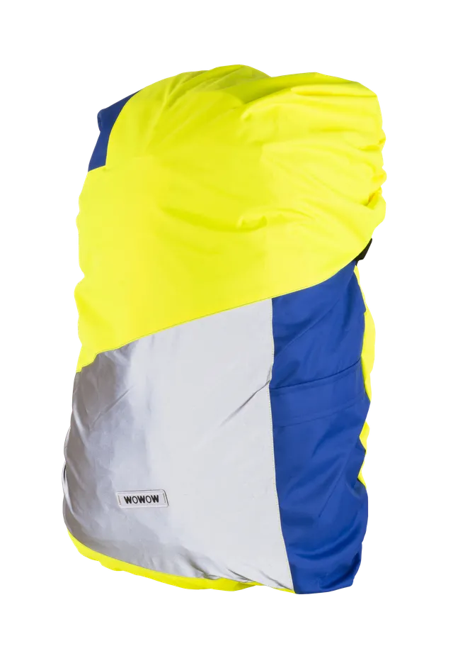 wowow-coprizaino-breezie-30-35l-giallo-fluorescente-con-riflettenti image 1