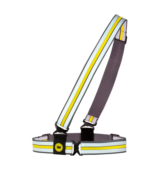 wowow-cross-wrap-cintura-riflettente-regolabile-con-tracolla-staccabile image 1