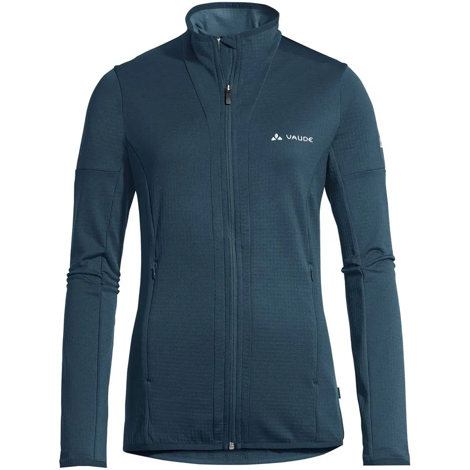 vaude-giacca-in-pile-elasticizzato-monviso-fz-donna-strato-funzionale-traspirant image 1
