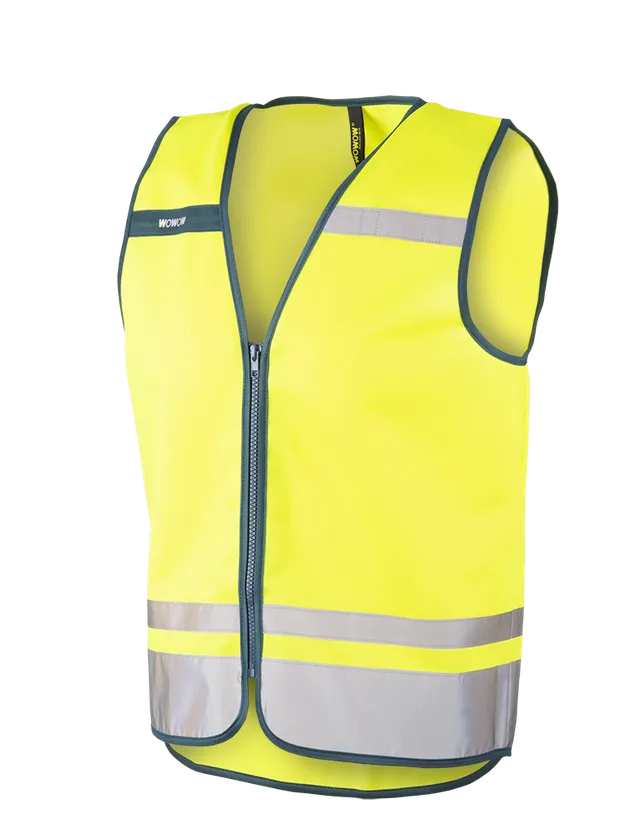 wowow-amsterdam-giacca-gialla-fluorescente-riflettente-per-ciclismo-urbano image 1