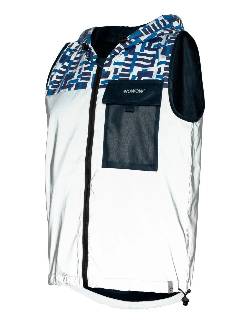 giacca-riflettente-wowow-towson-total-reflect-con-cappuccio-per-uomo-donna-e-bam image 1
