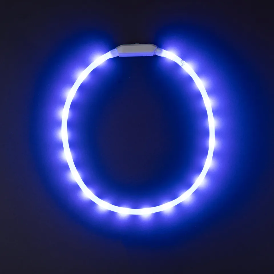 wowow-glowband-collare-per-cane-led-rgb-silicone-ricaricabile image 1
