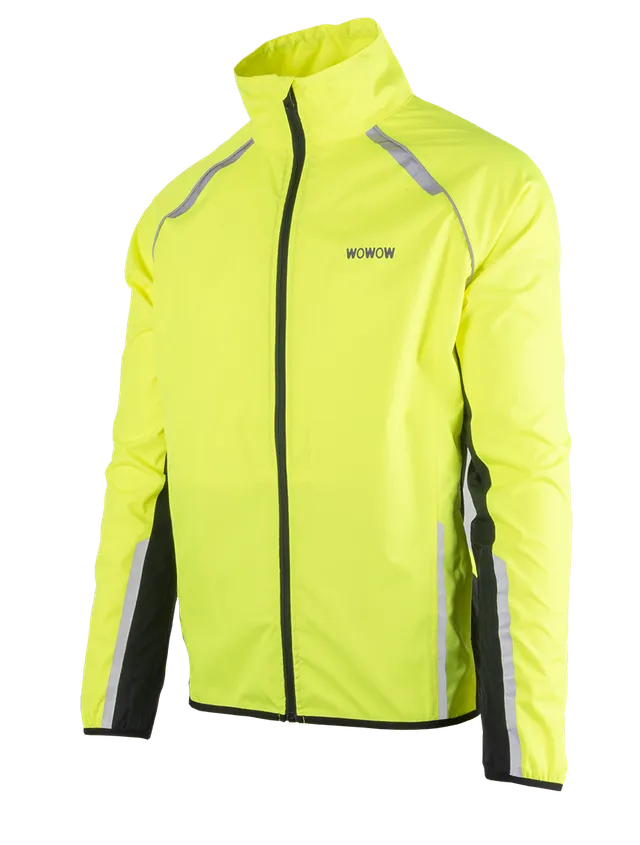 wowow-ben-nevis-jacket-yellow-giacca-antipioggia-fluorescente-riflettente-per-ci image 1