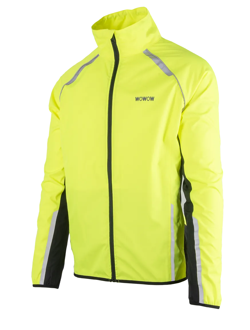 wowow-ben-nevis-jacket-yellow-giacca-antipioggia-fluorescente-riflettente-per-ci image 1