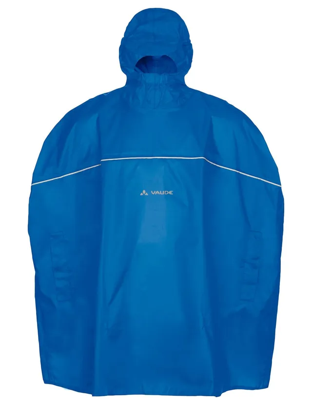 vaude-grody-poncho-impermeabile-per-bambini-e-ragazzi-con-cappuccio-e-tasche image 1