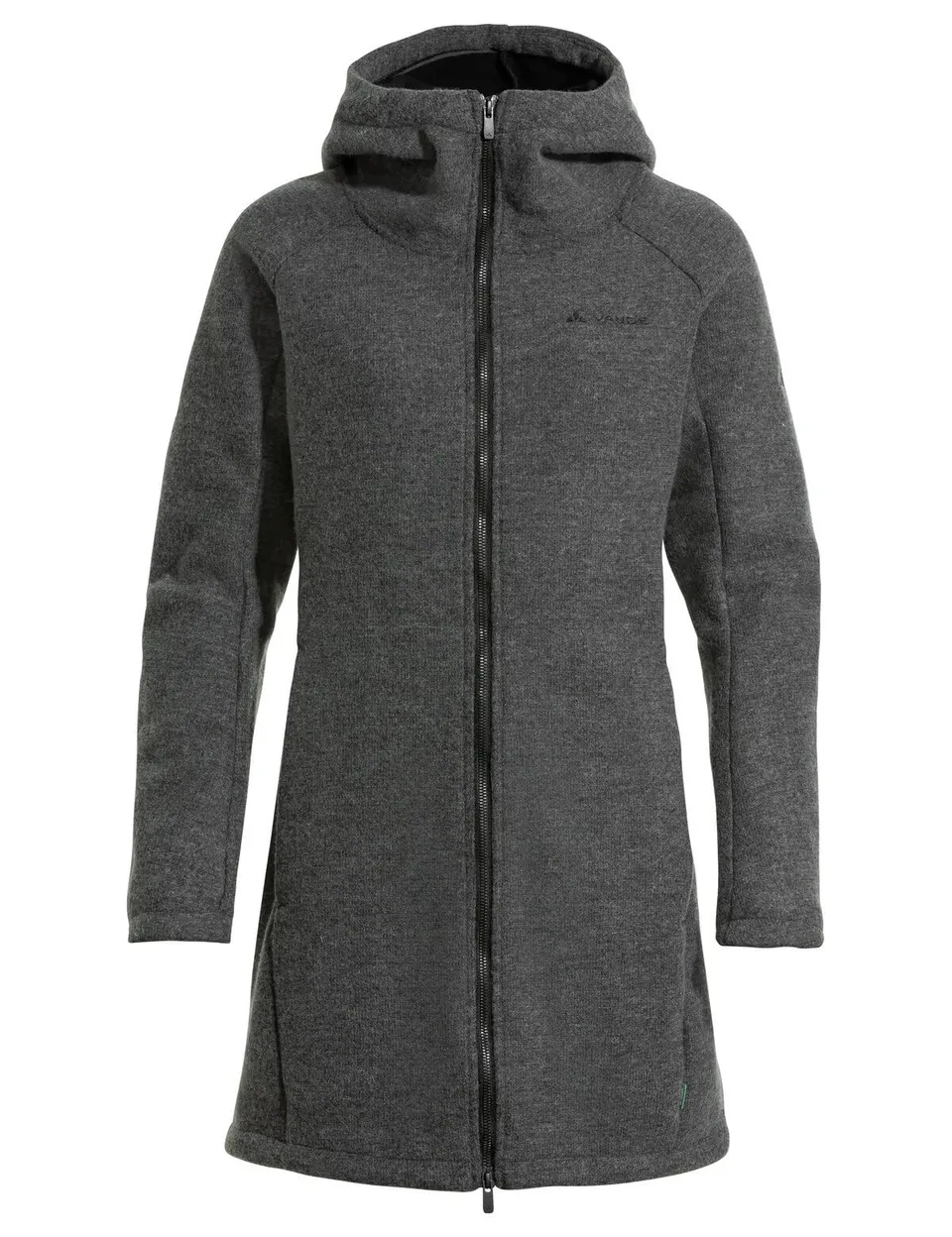 vaude-tinshan-coat-iii-giacca-donna-cappotto-misto-lana-con-cappuccio image 1