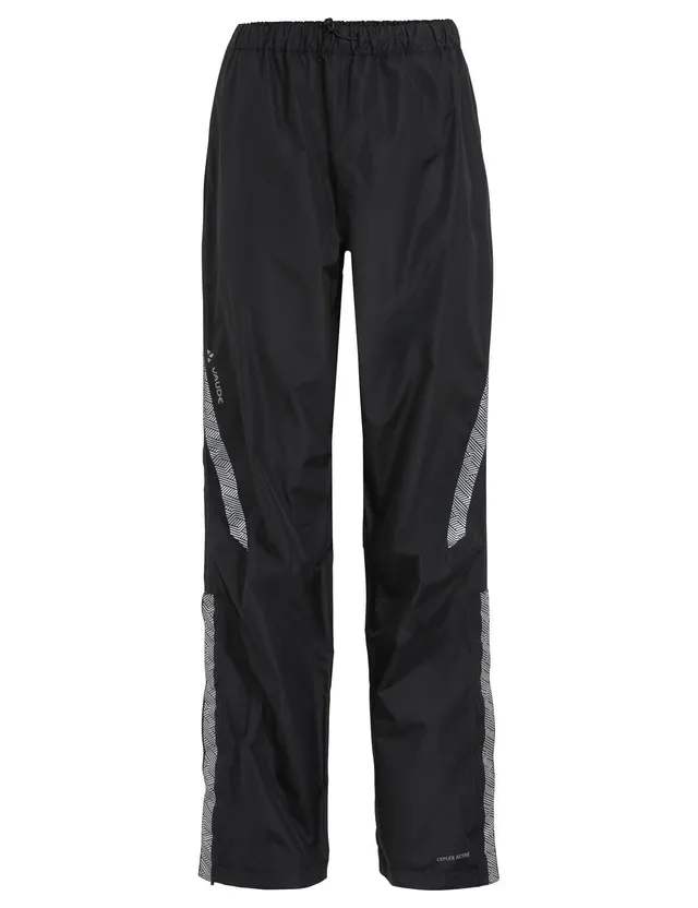 vaude-uomo-luminum-pants-ii-pantaloni-da-pioggia-riflettenti image 1