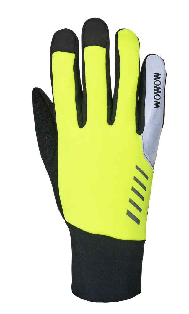 wowow-daylight-glove-guanto-invernale-fluorescente-riflettente-per-ciclismo-e-pe image 1