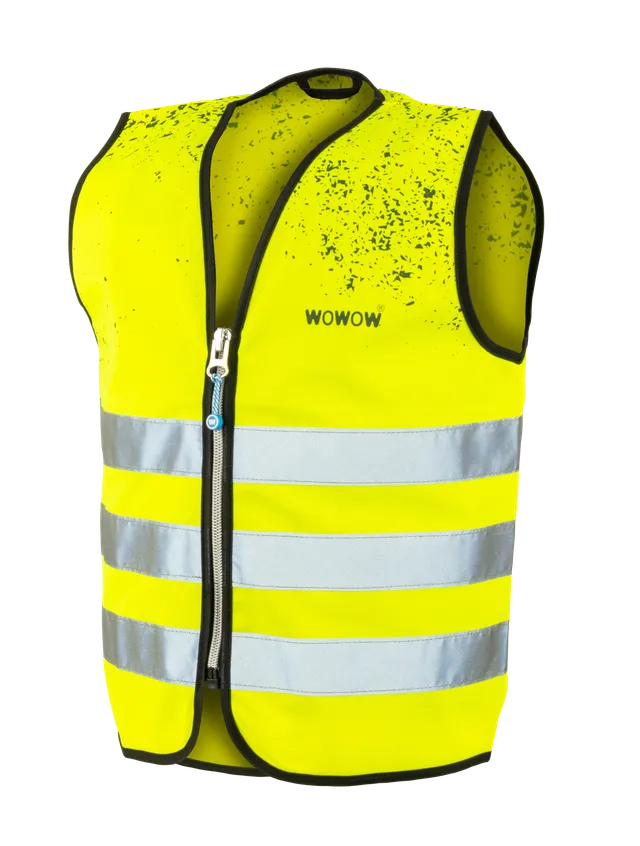 wowow-schlamm-giacca-gialla-fluo-riflettente-per-bambini image 1