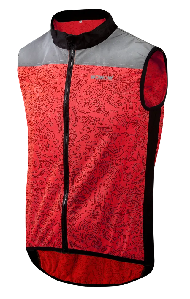 wowow-rebel-jacket-raceviz-giacca-da-ciclismo-fluorescente-riflettente image 1