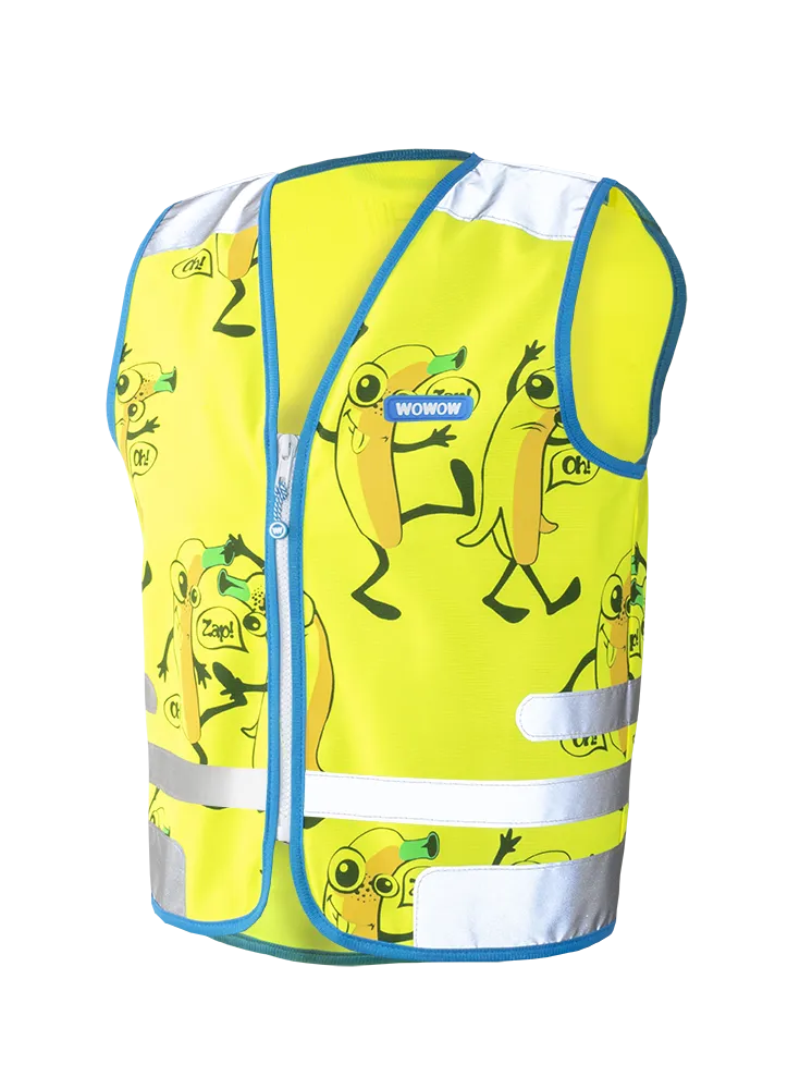 wowow-comic-veggie-jacket-giacca-fluorescente-e-riflettente-per-bambini image 1