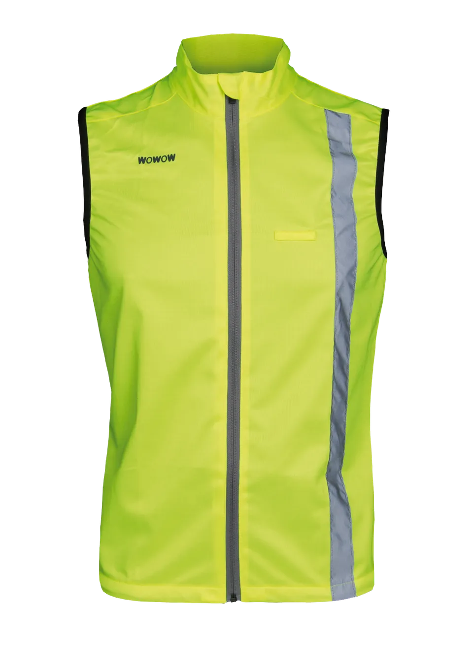 wowow-10k-runner-jacket-yellow-giacca-fluorescente-per-running image 1