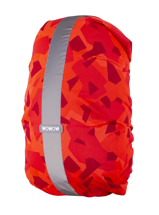 wowow-coprizaino-rysy-rosso-fluorescente-per-zaini-20-25l-riflettente-e-regolabi image 1