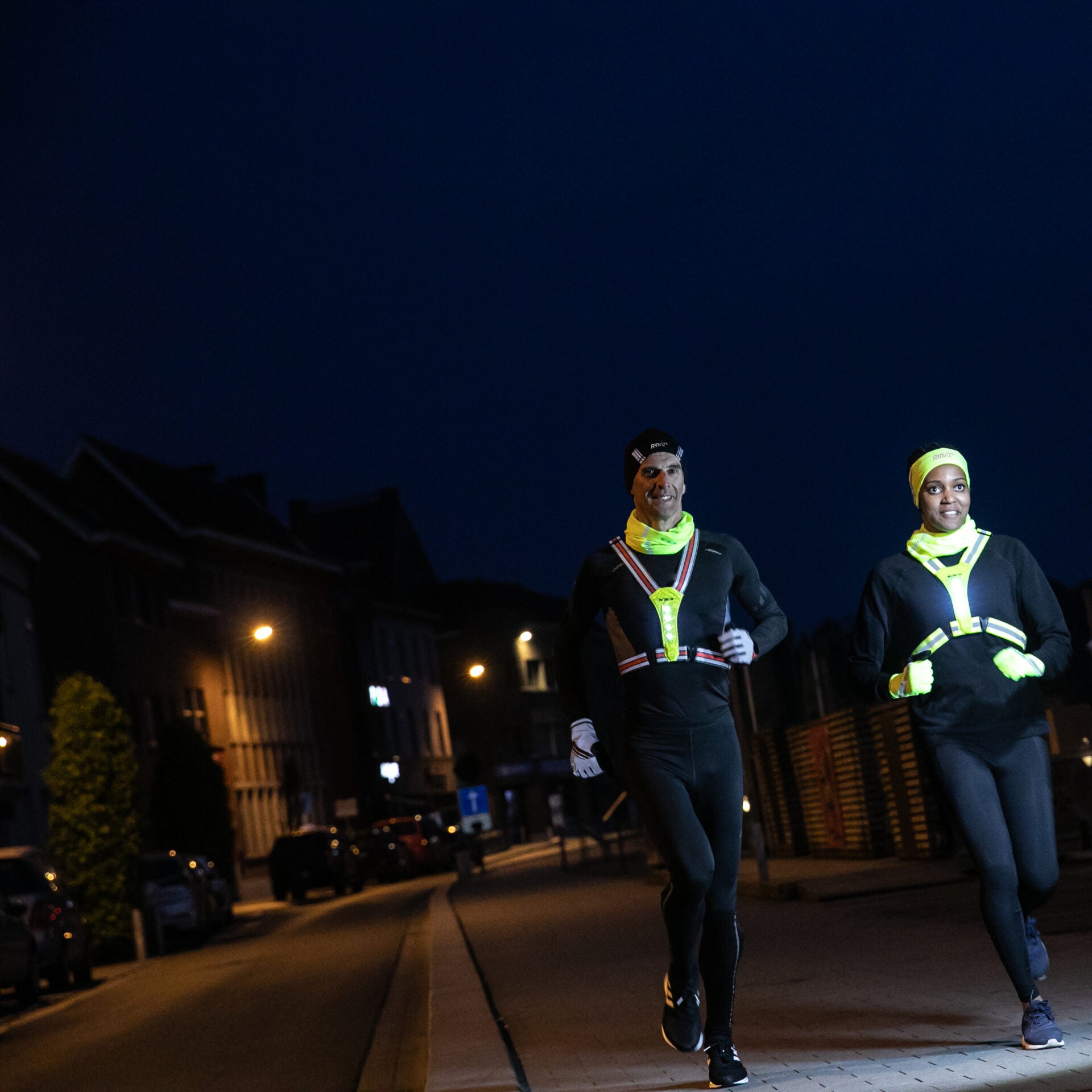 fascia-riflettente-wowow-headband-moonlight-run image 3