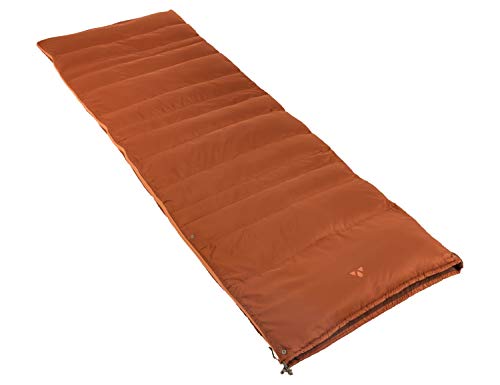 vaude-kamor-400-dwn-sacco-a-pelo-in-piuma-unisex-chestnut-left image 2