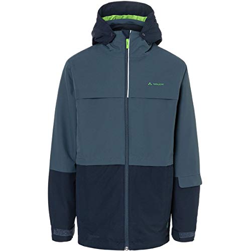 vaude-kids-snow-cup-3in1-jacket-ii-giacca-doppia-unisex-bambini-blu-arancione image 6