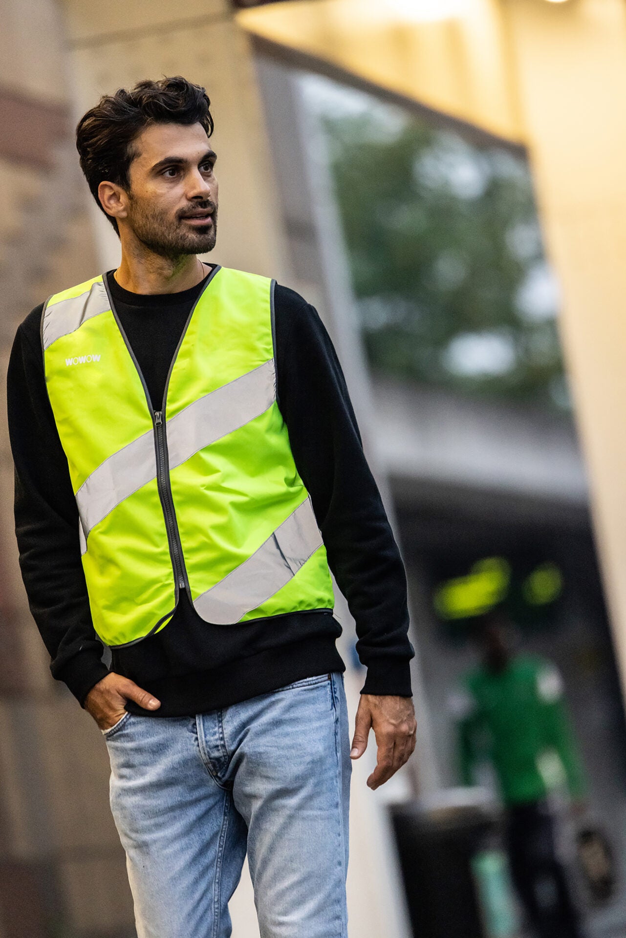 wowow-roadie-jacket-giacca-ciclismo-fluorescente-riflettente image 3