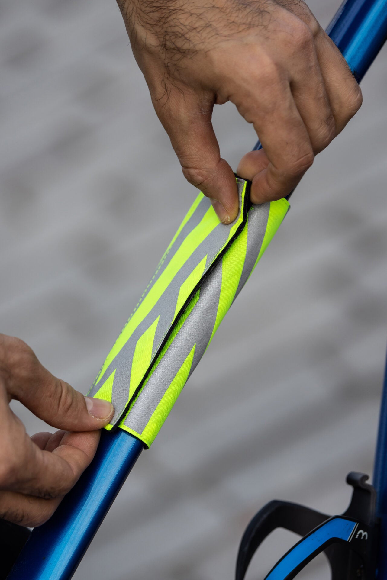 wowow-quadro-berlin-benda-riflettente-fluorescente-giallo-arancio-con-microfibra image 4