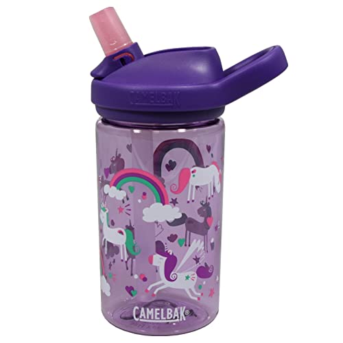 camelbak-eddy-plus-kids-borraccia-per-bambini-400-ml-unicorno-arcobaleno-lilla image 2