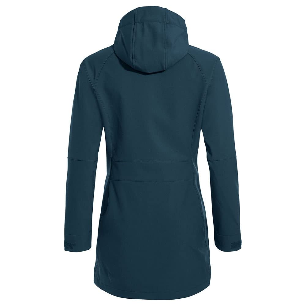 vaude-skomer-softshell-giacca-donna-cappotto-softshell-con-cappuccio-regolabile image 2