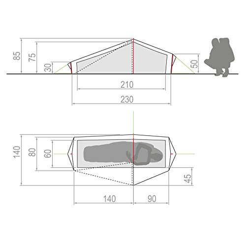 vaude-lizard-gul-tenda-da-campeggio-1-persona image 4