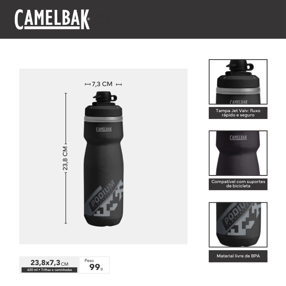 camelbak-borraccia-podium-dirt-series-chill-isolata-710ml image 3