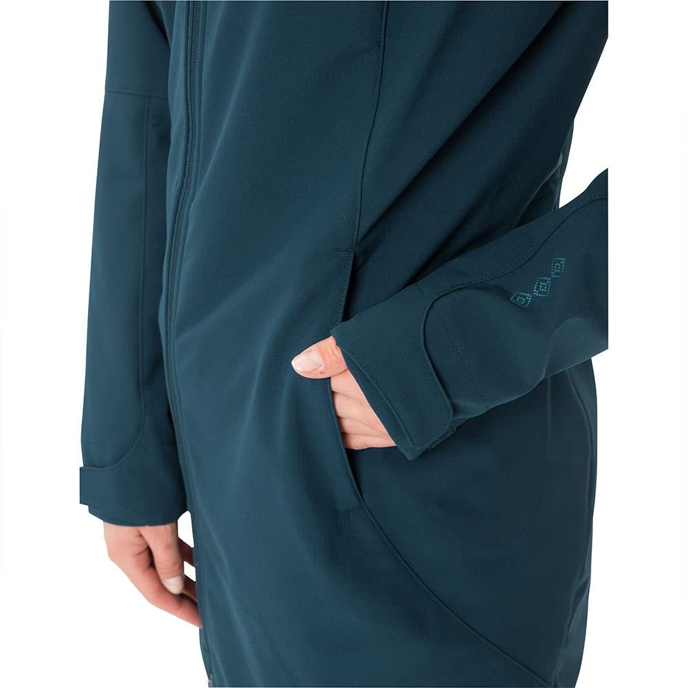 vaude-skomer-softshell-giacca-donna-cappotto-softshell-con-cappuccio-regolabile image 6