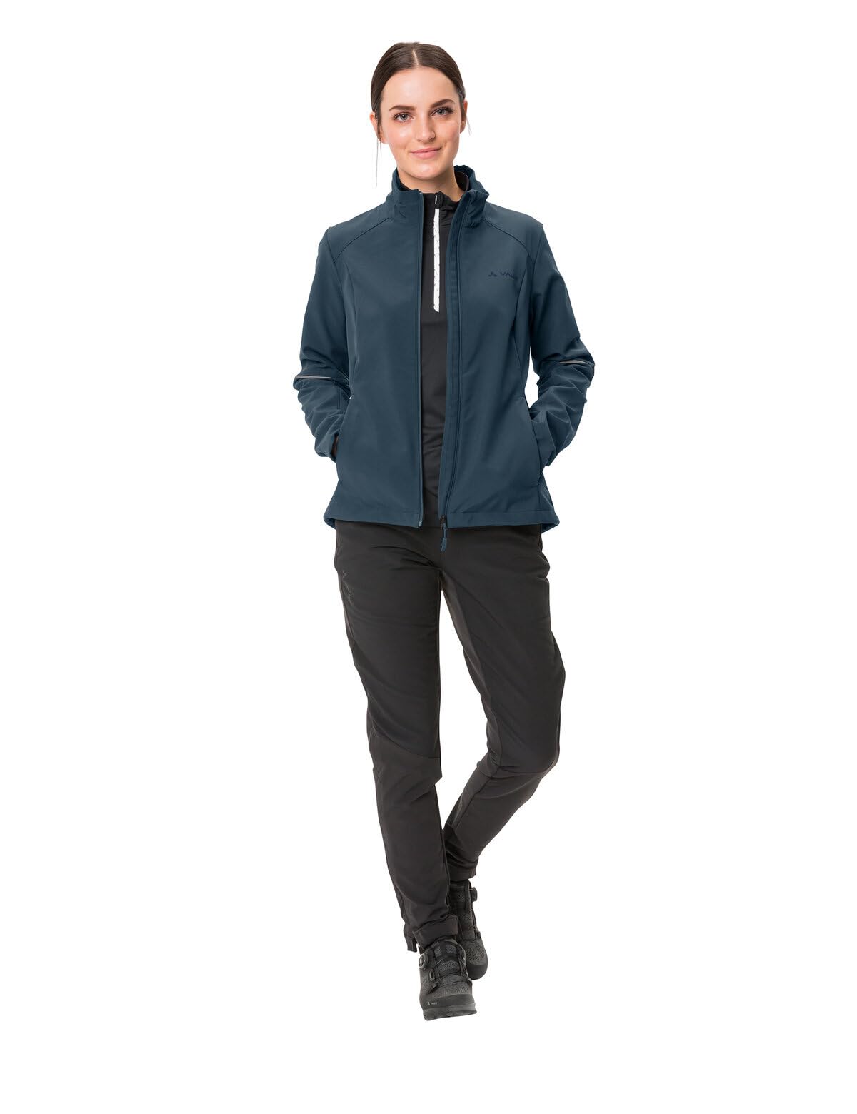 vaude-wintry-iv-giacca-donna-softshell-antivento-riciclata image 7