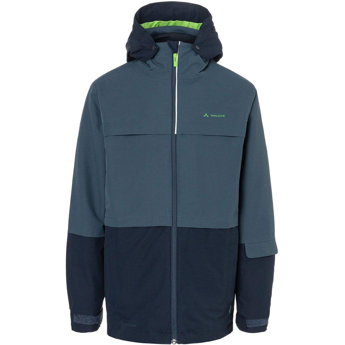 vaude-kids-snow-cup-3in1-jacket-ii-giacca-doppia-unisex-bambini-blu-arancione image 3