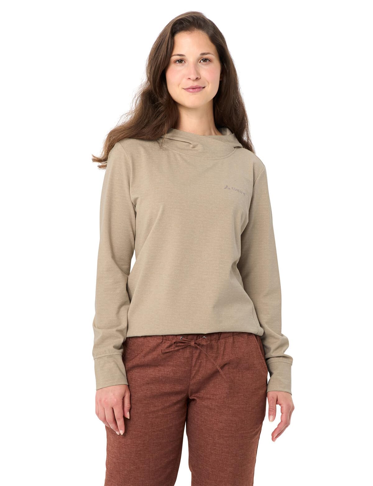 vaude-tuenno-felpa-con-cappuccio-donna-in-jersey-morbido image 2