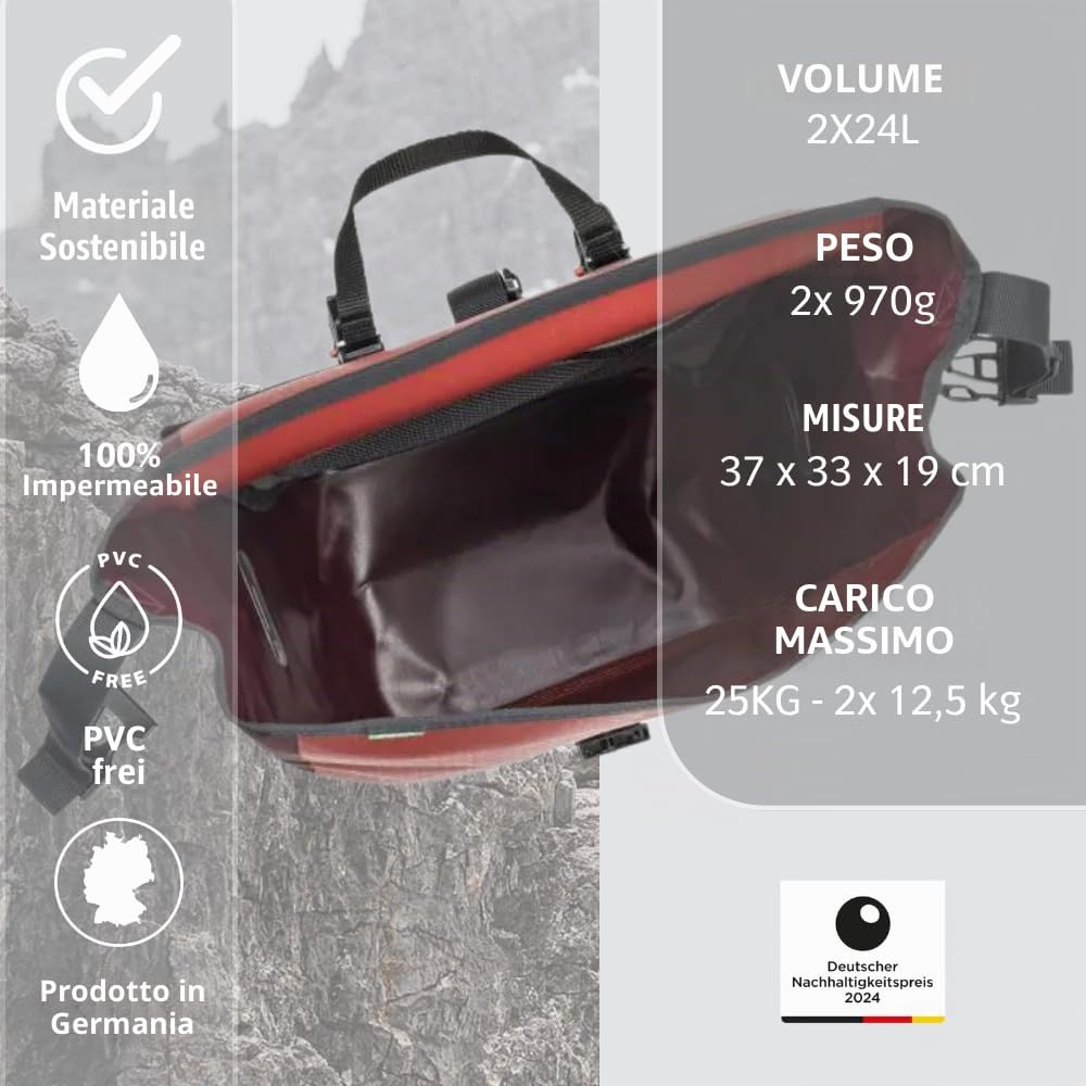 vaude-aqua-back-borsa-per-bicicletta-2x24l-impermeabile-made-in-germany image 5