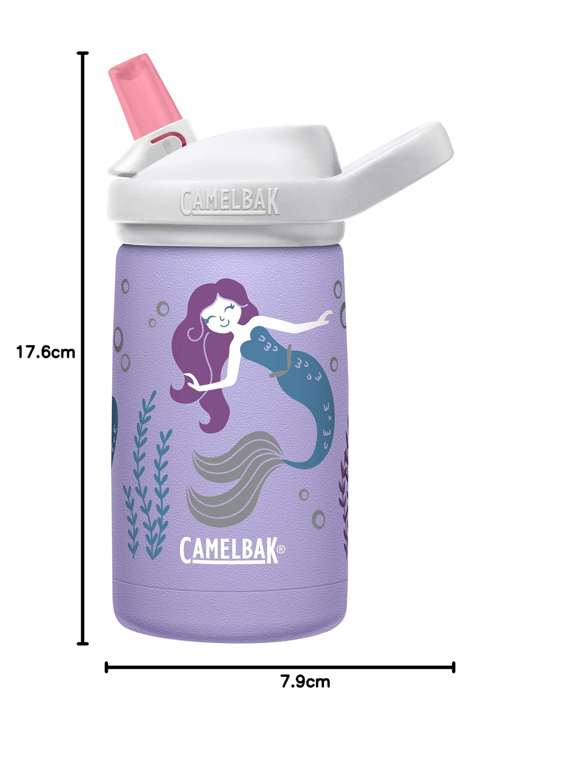camelbak-eddy-kids-sst-borraccia-termica-350-ml-moonlight-mermaids image 5