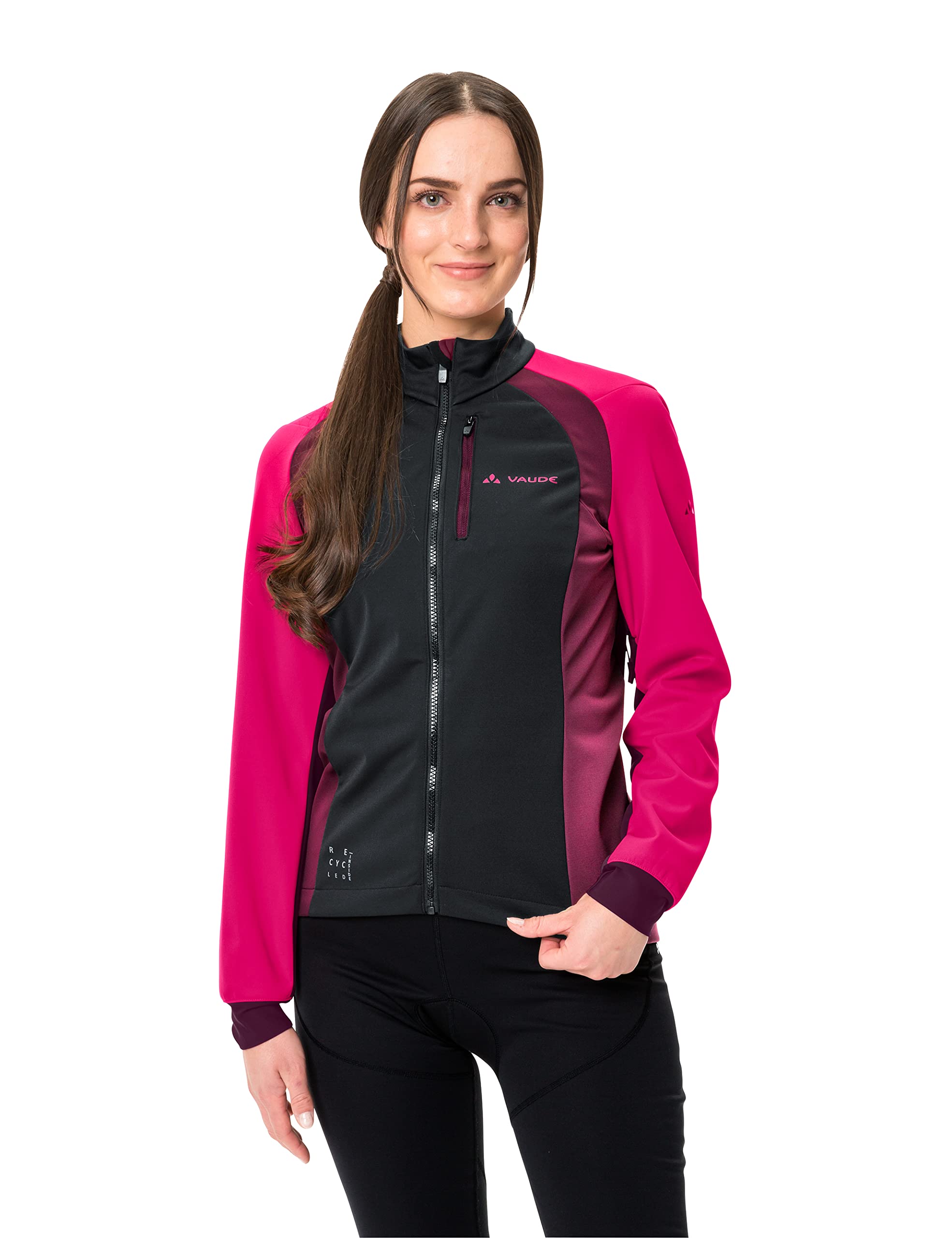 vaude-giacca-posta-softshell-da-donna-3-strati-antivento-per-ciclismo image 2