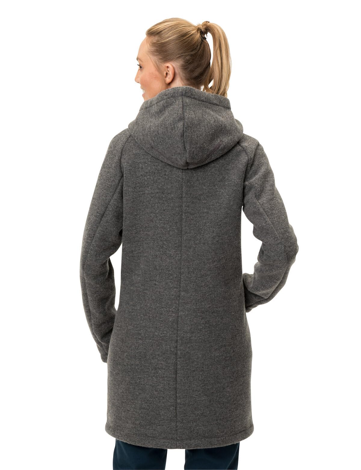 vaude-tinshan-coat-iii-giacca-donna-cappotto-misto-lana-con-cappuccio image 5