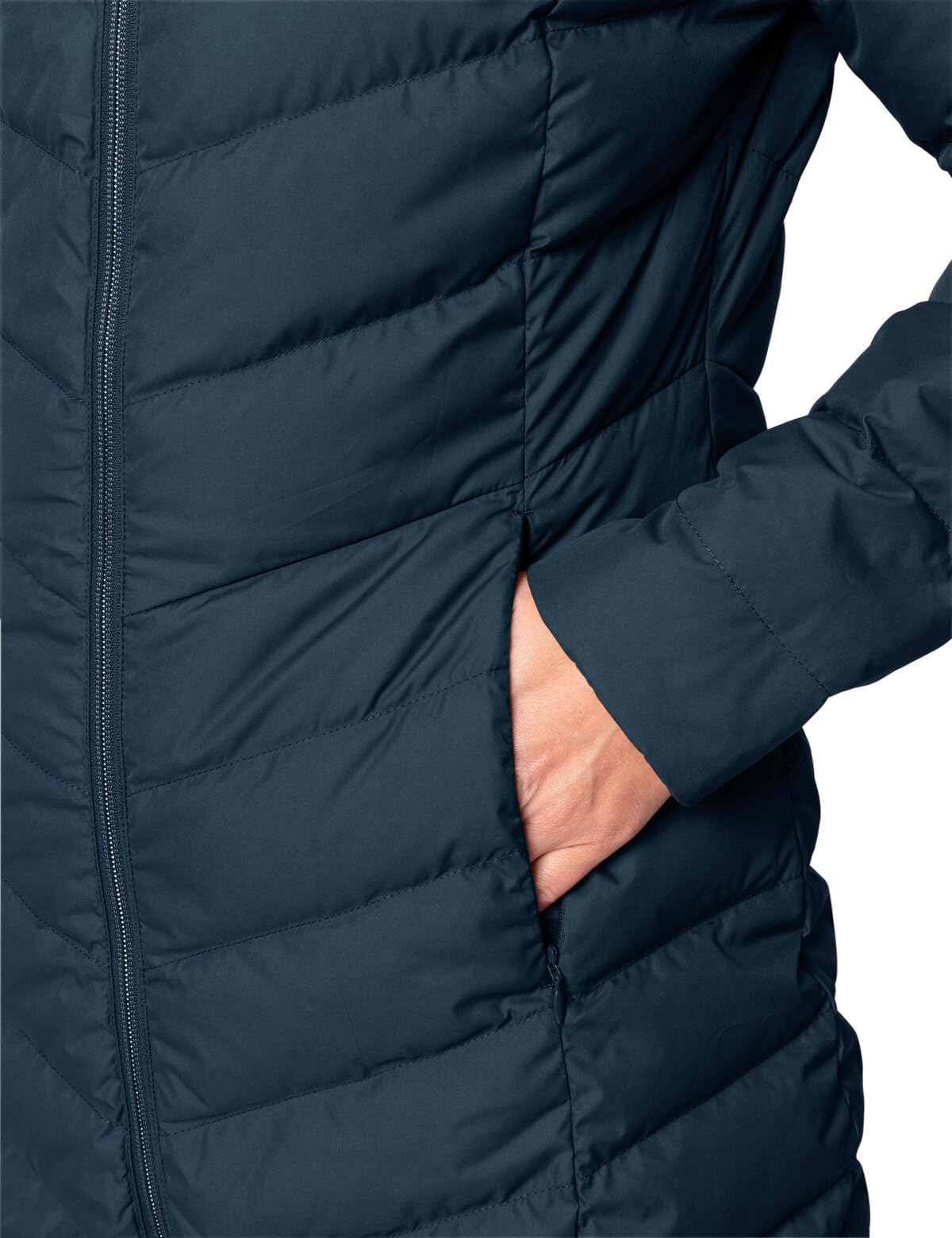 vaude-annecy-down-coat-donna-cappotto-piumino-riciclato image 5