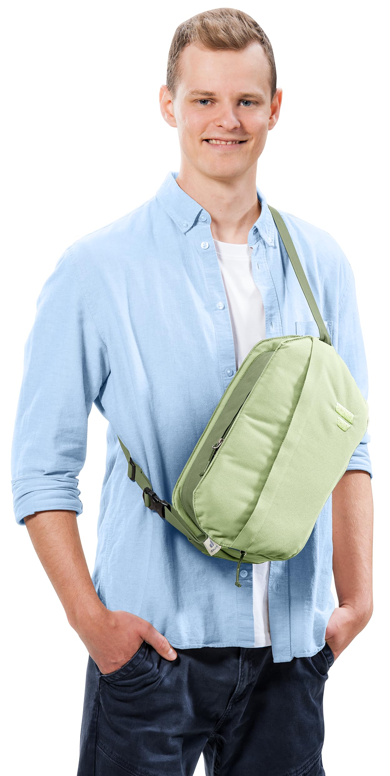 deuter-passway-4-1-borsa-a-tracolla-unisex-con-tablett-e-volume-espandibile image 5