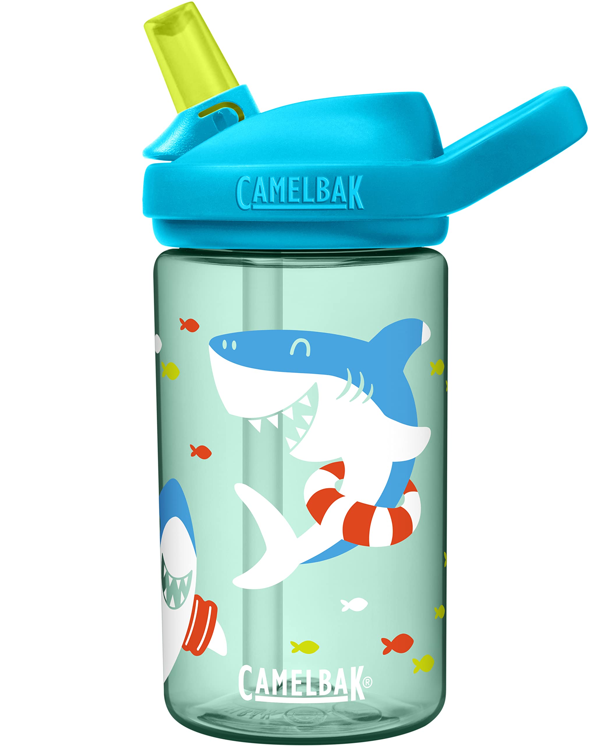 camelbak-eddy-kids-borraccia-400ml-squali-estivi image 1