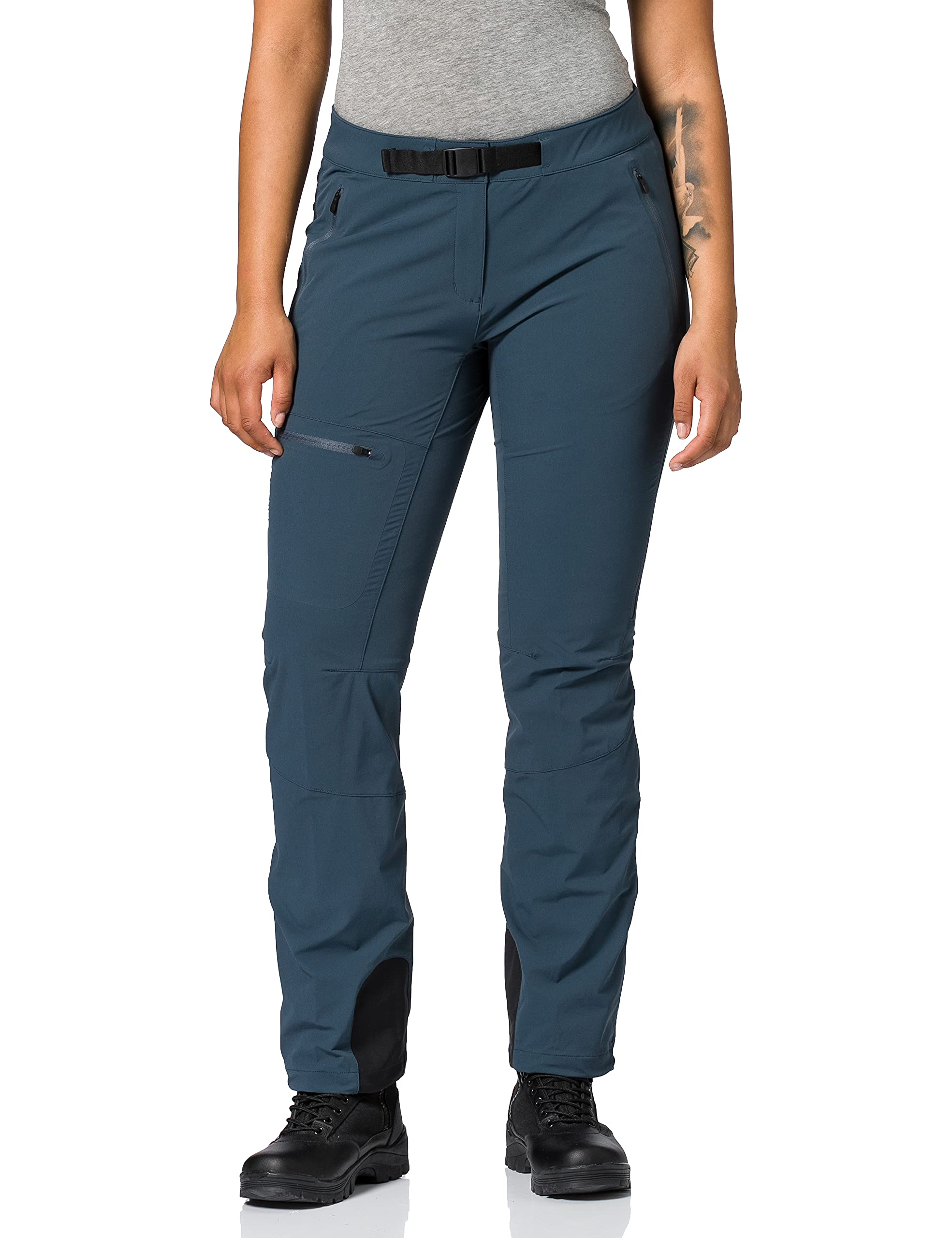vaude-badile-pants-ii-pantaloni-softshell-donna image 2